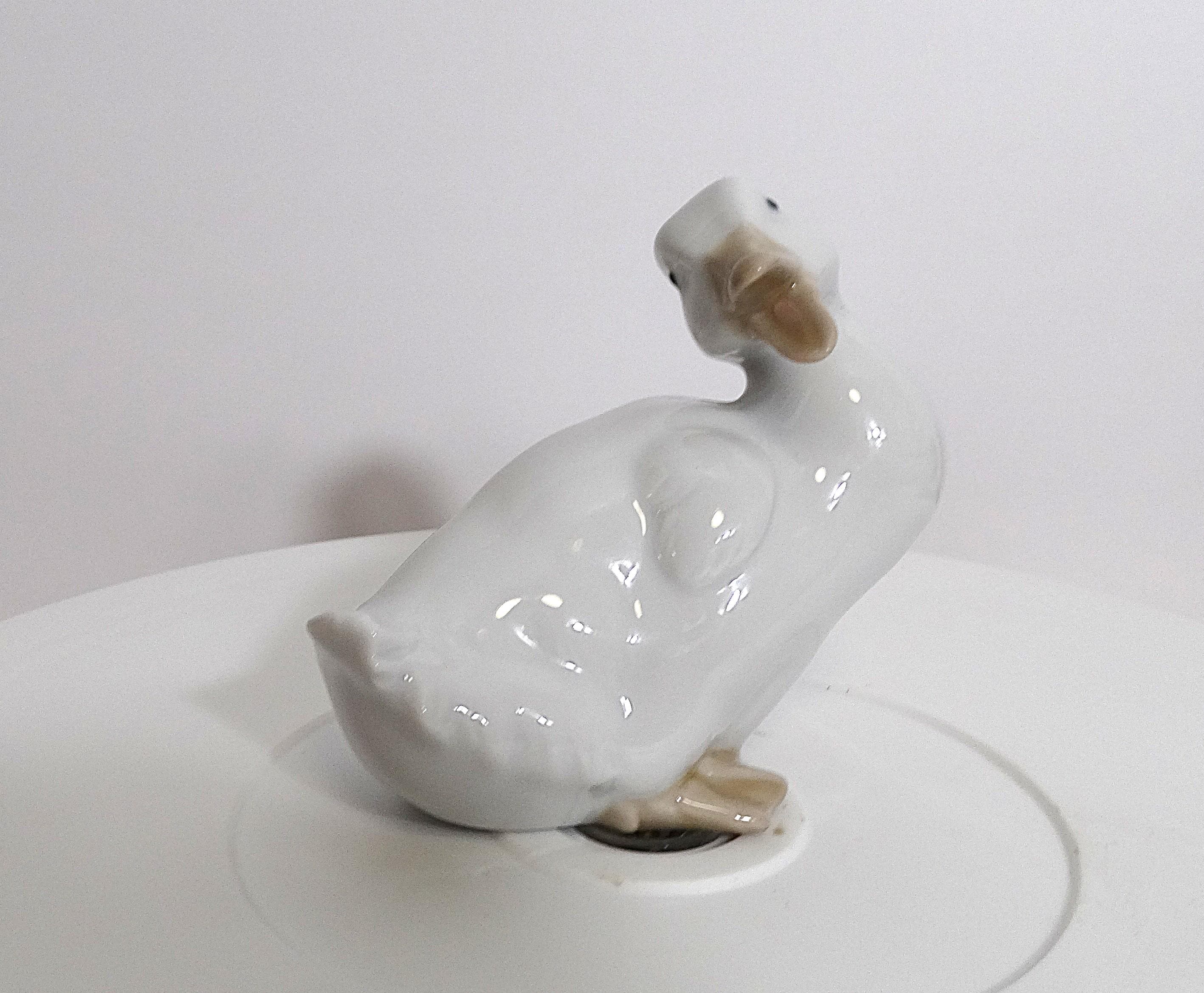 Vintage Lladro NAO Duck Glazed Porcelain RARE