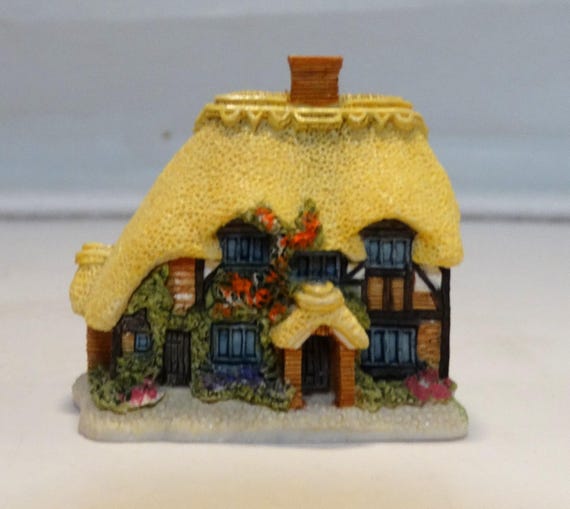 【レア!】Lilliput Lane/HONEYSUCKLE COTTAGE Vintage Lilliput Lane Boxed Dream Cottage Miniatures Honeysuckle