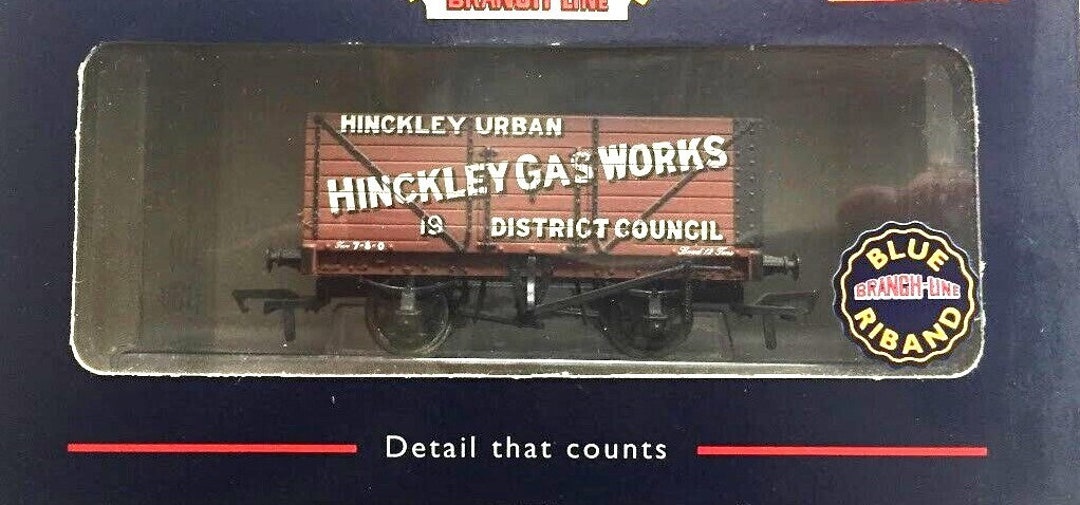 Bachmann 00 Gauge 35050 Hinckley Gas Works 5 Plank Wagon Etsy UK