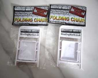 Accessoire WWE blanc pour chaises Ringside X2