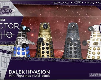 Classic Doctor Who Dalek Invasion Mini 4 Pack