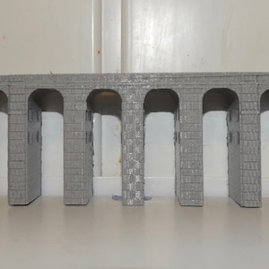 Model Railway N Gauge Single Track Viaduct