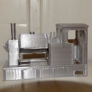 Model Railway 009 Gauge Narrow Gauge Locomotive Saddle Engine Body