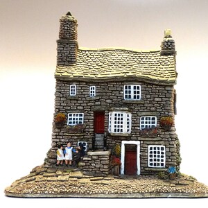 Vintage Lilliput Lane Boxed With Deeds the Chocolate House Cottage