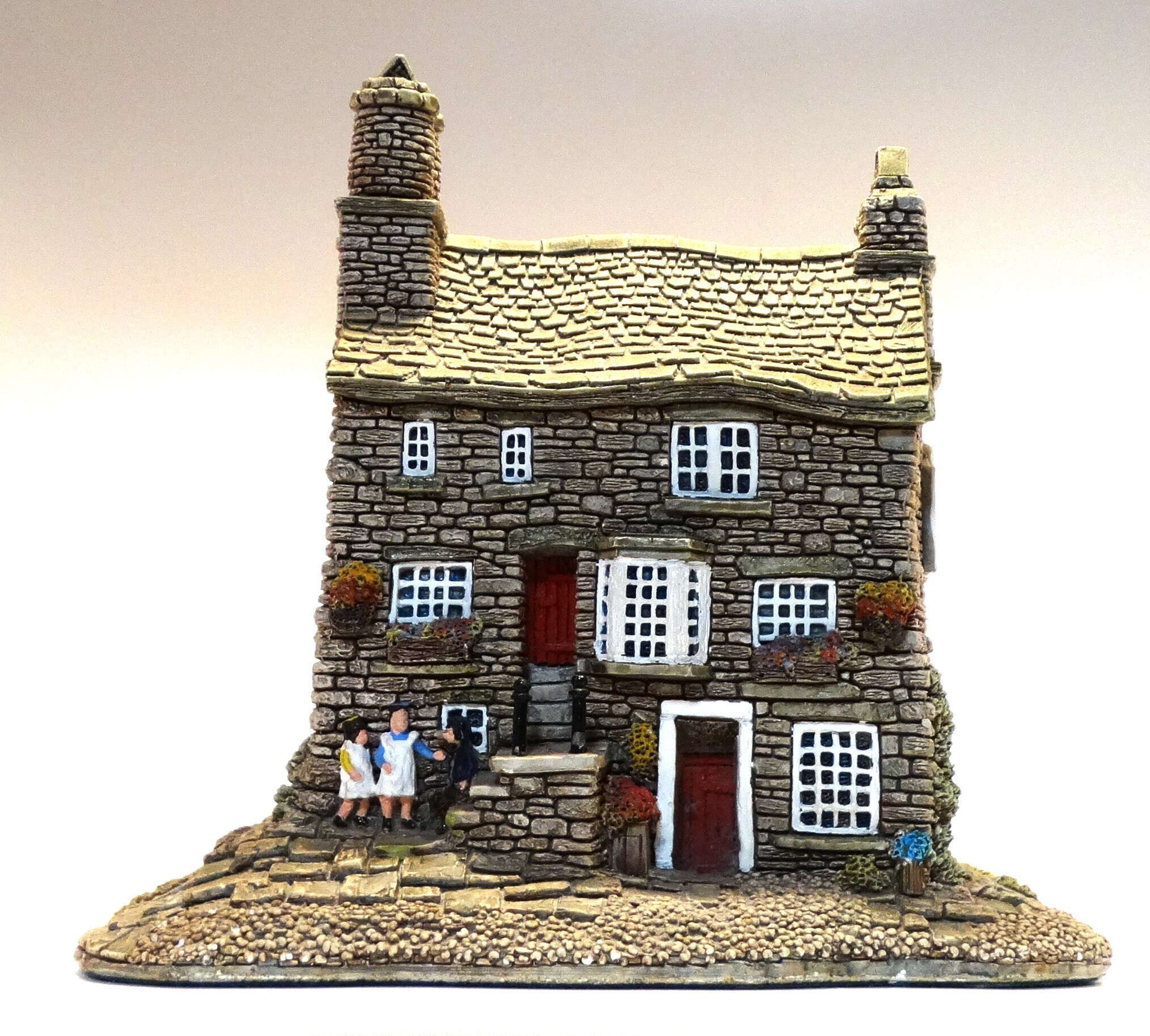 Vintage Lilliput Lane Boxed With Deeds the Chocolate House Cottage