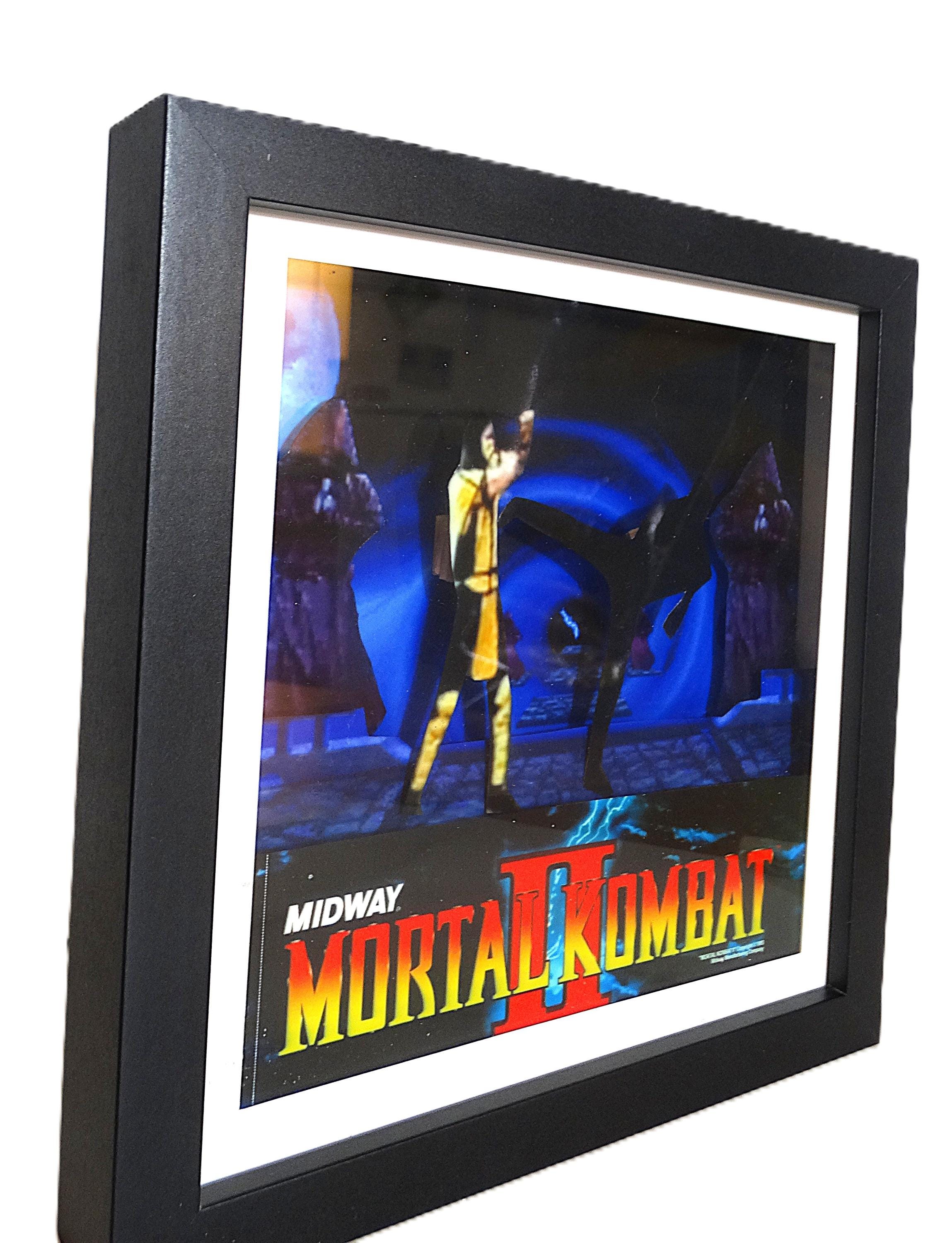 Mortal Kombat 2 Scorpion Vs Noob Saibot at the Blue Portal 3d