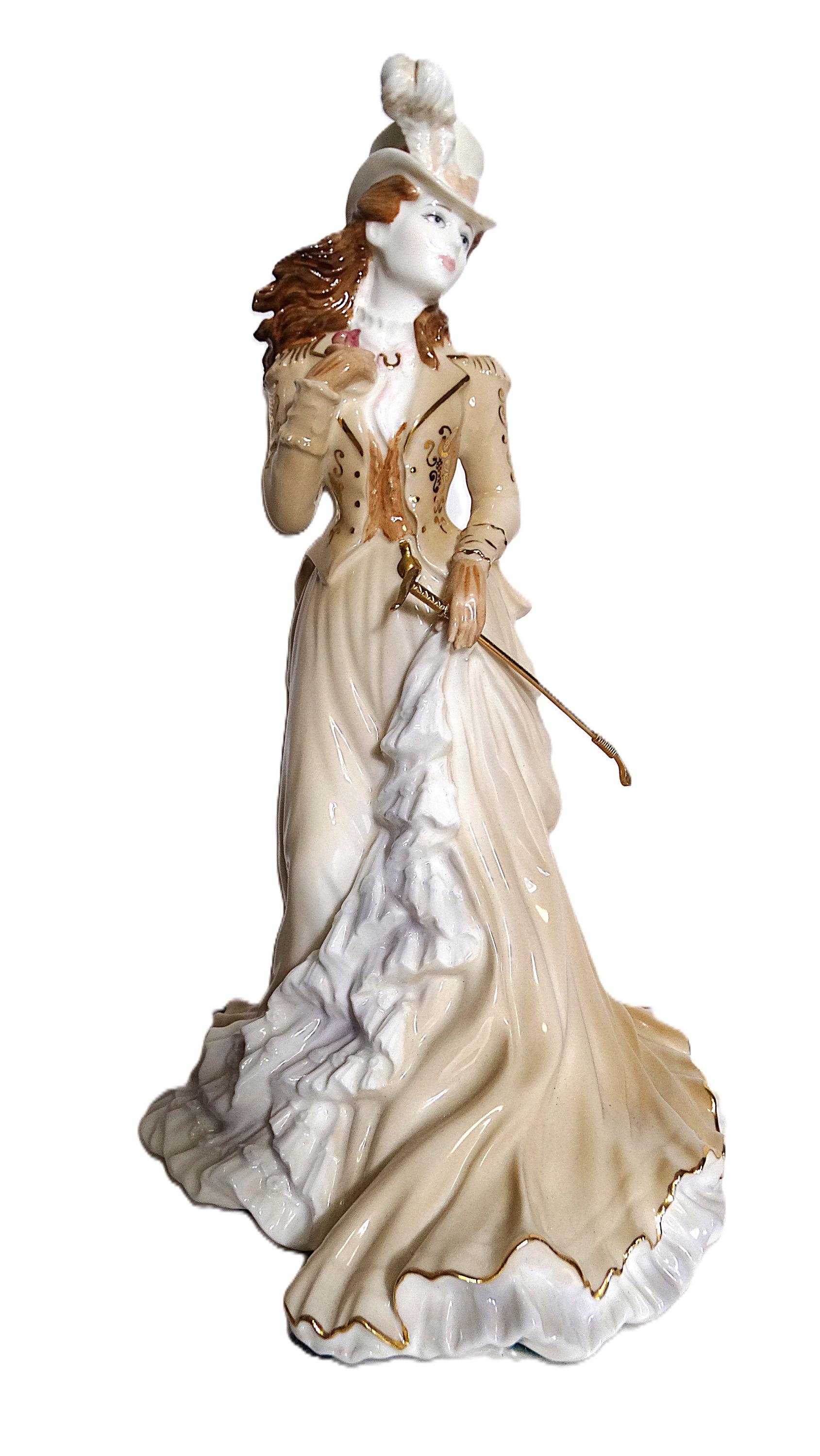 Coalport Figurine Helena Riding in Hyde Park 