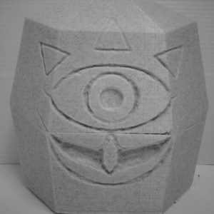 Zelda Ocarina of Time - Gossip Stone Statue Large 18x17 cms