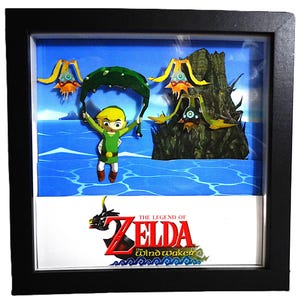 Legend of Zelda The Wind Waker, Peahat Attack Shadow Box