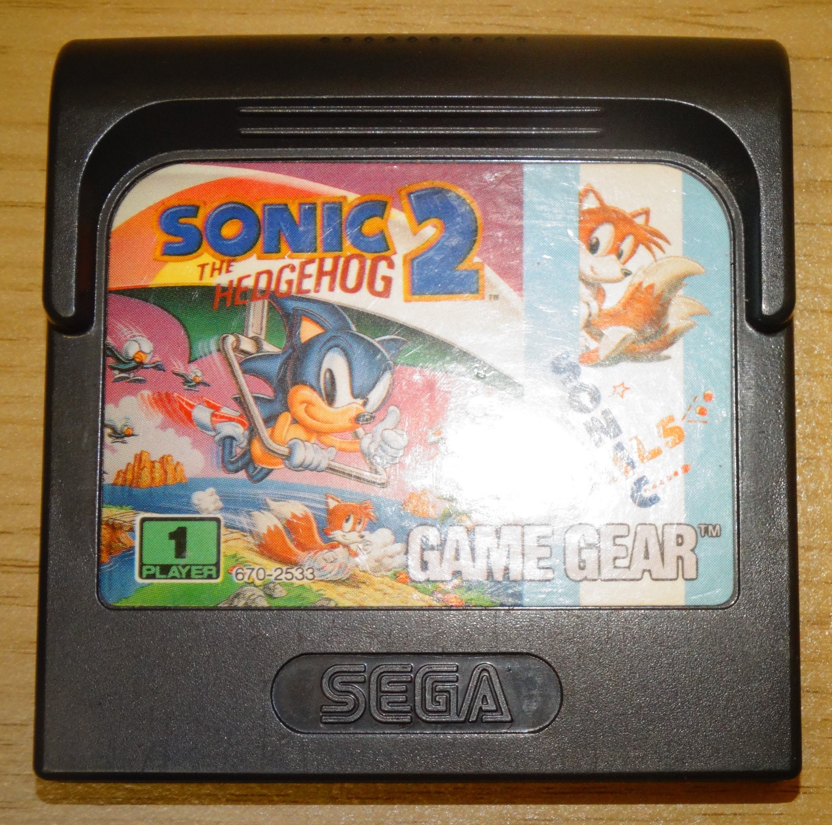 Sonic the Hedgehog 2 Sega Game Gear 