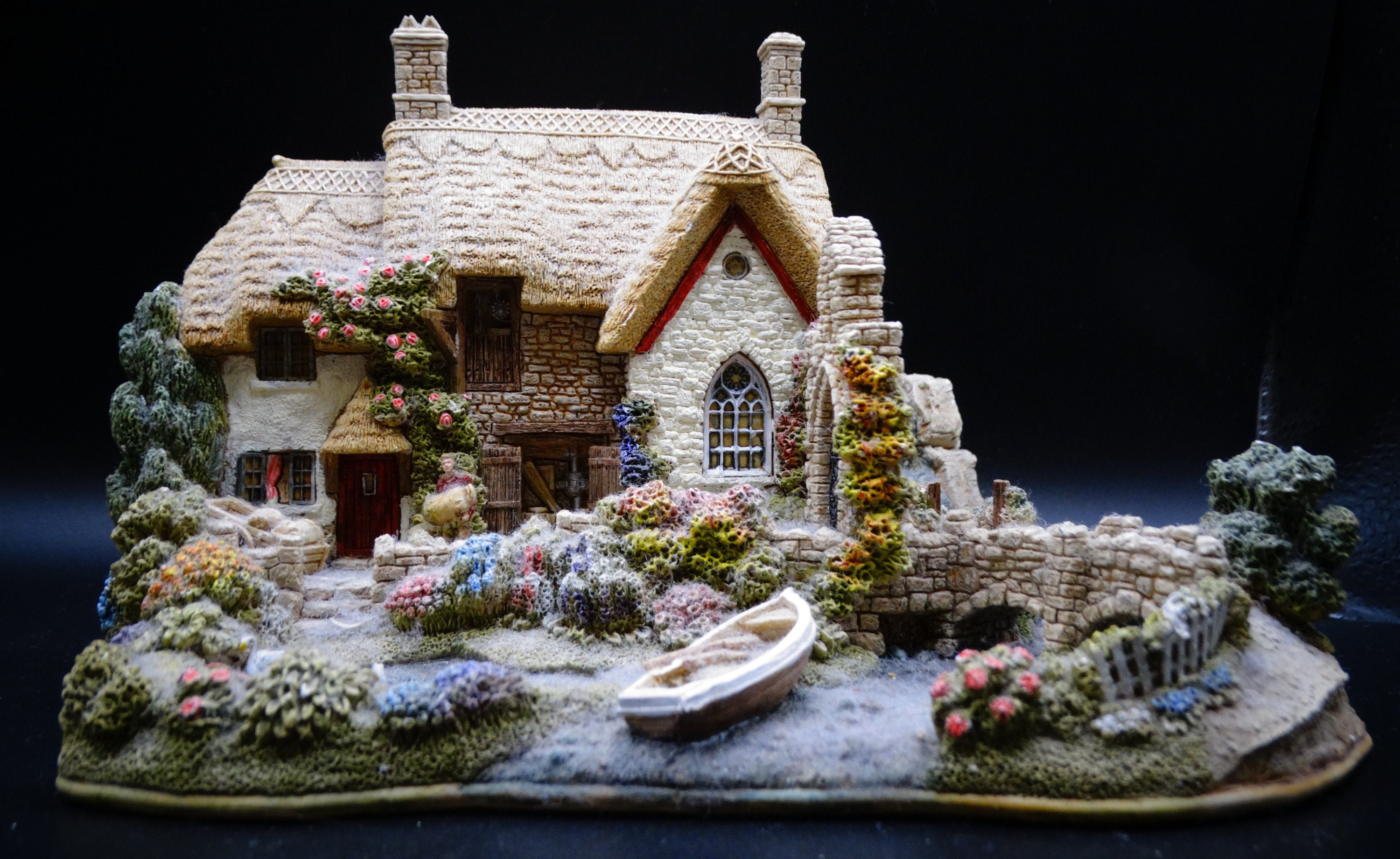 Vintage Lilliput Lane the Old Mill at Dunster Cottage - Etsy