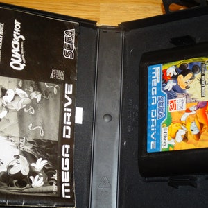 Sega Mega Drive Quackshot / Castle Of Illusion 2 in 1 Mega Drive Game Pal