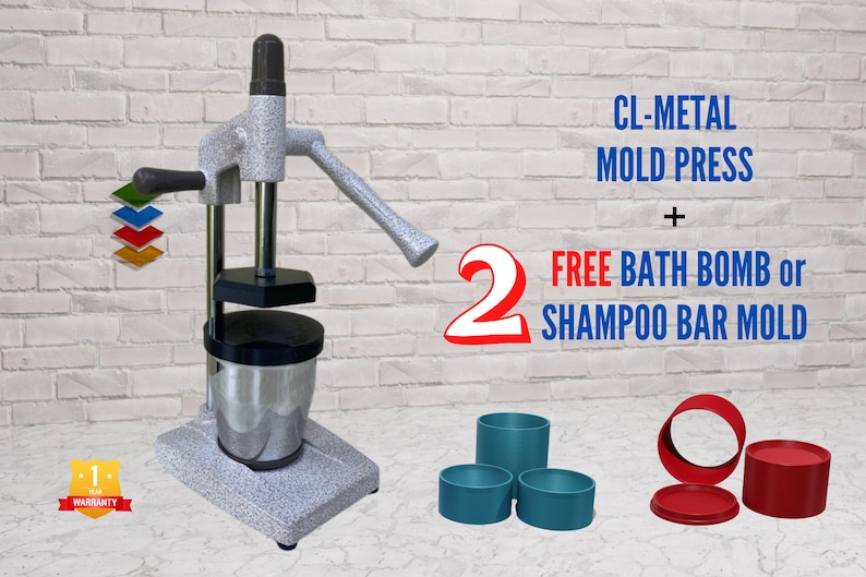 CL-Metal Bath Bomb Mold Press Bath Bomb Machine image 1