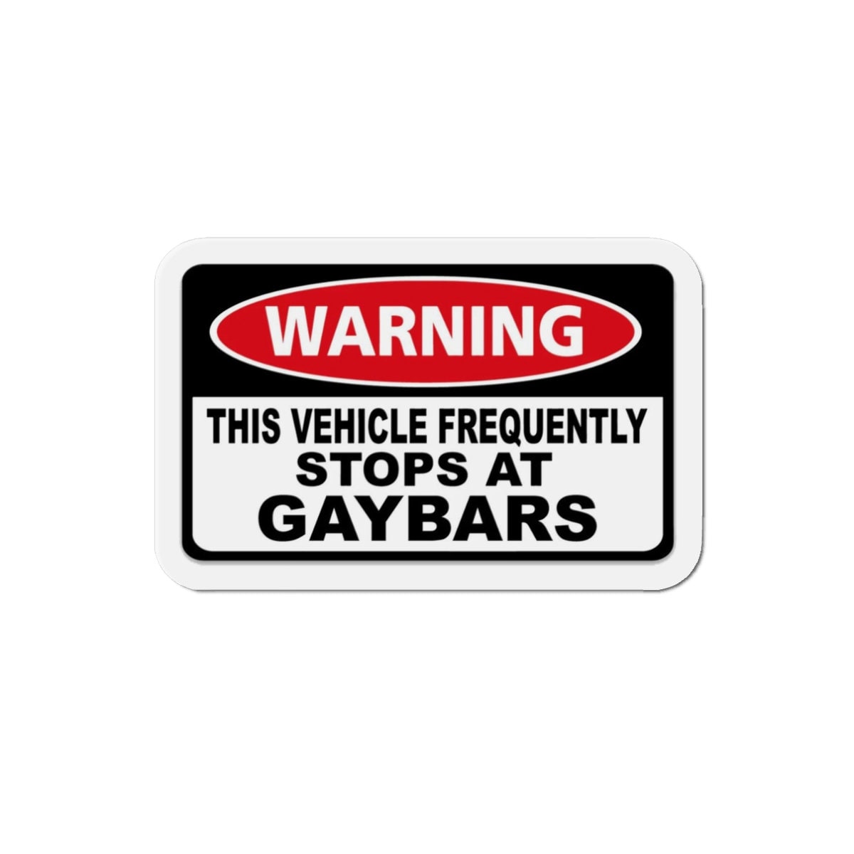 Cum In Me Bro LGBT Gay Pride Bumper Sticker Vinyl Decal 5 - Foto 8