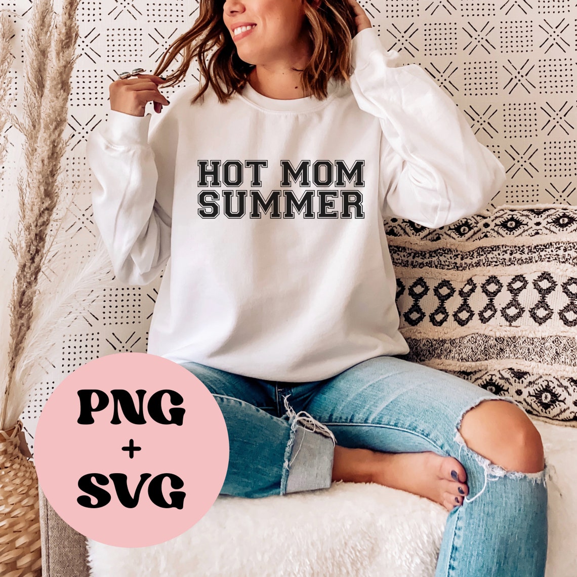 Hot Mom Summer svg sublimation file png mama svg | Etsy