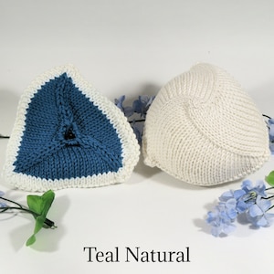 Knit Breast Prosthetic- Teal