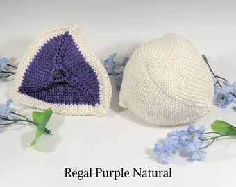 Knit Breast Prosthetic-Regal Purple