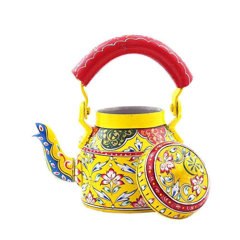 Tea Kettle Hand Painted Tea Pot Home Decor Kitchenware Tea Etsy