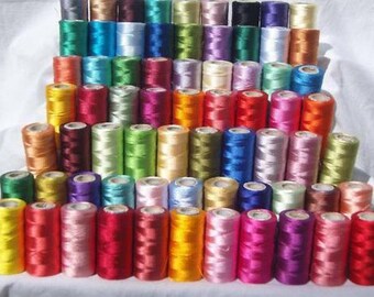 800 Yards Spools Sewing Thread Silk Thread Spools For Sewing Machines and Hand Sewing Thread Spools Thread Thread Spool Threads Stitched