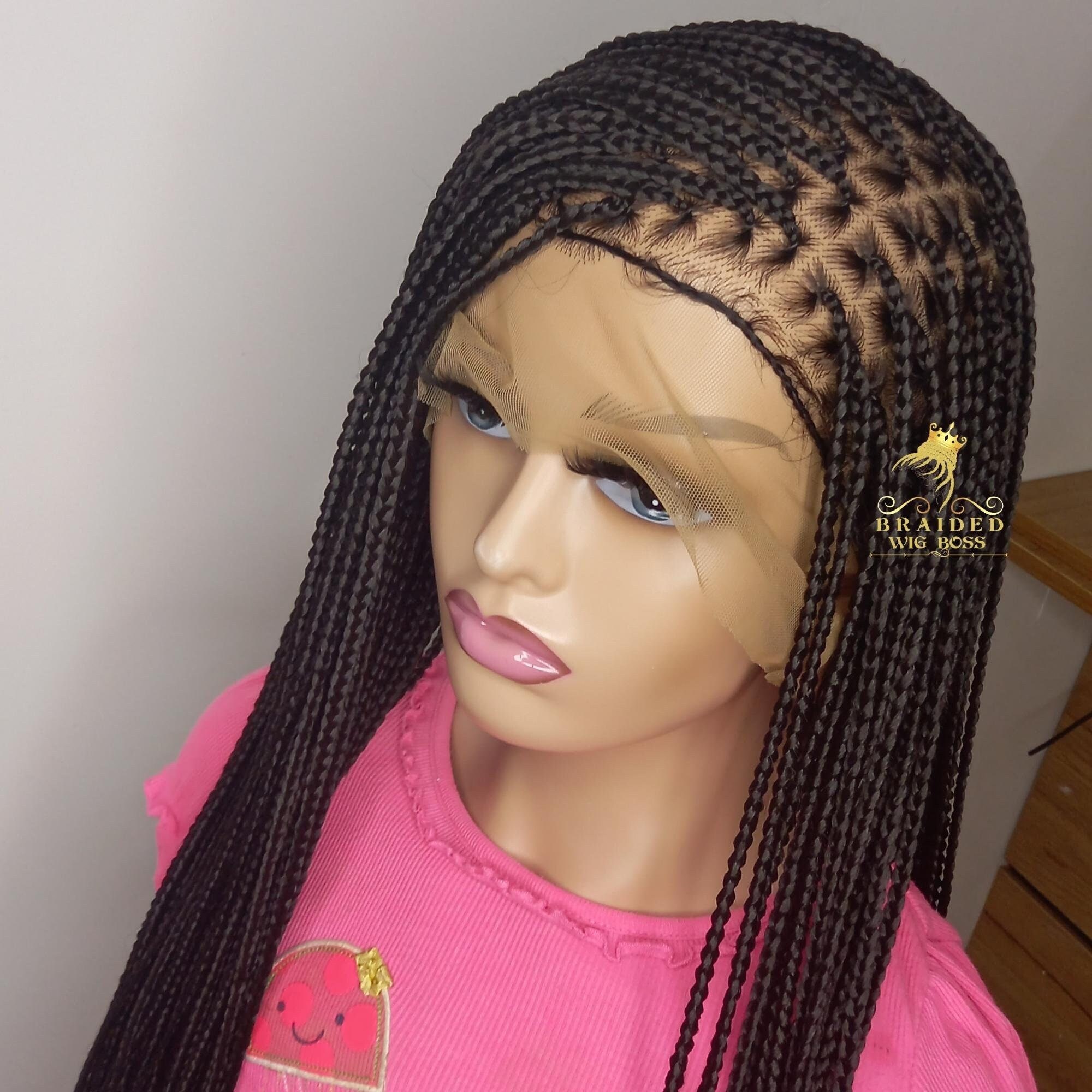 Lace Front Braid Wig - Etsy