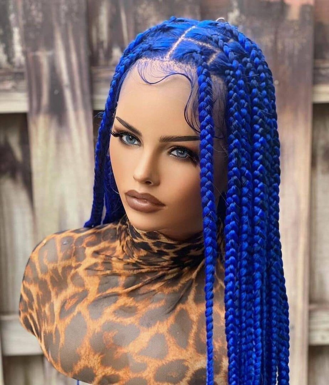 Braided Wig, Box Braid Full Lace Wig, Full Lace Braid Wig, Lace Front