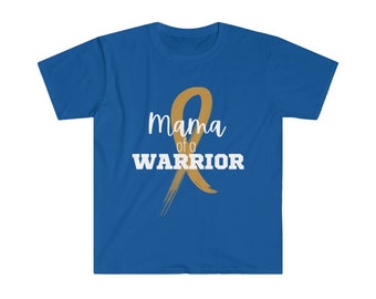 Cancer mom, childhood cancer t shirt, warrior mama, pediatric oncology shirt, fighting cancer gift, childhood cancer awareness, kids cancer