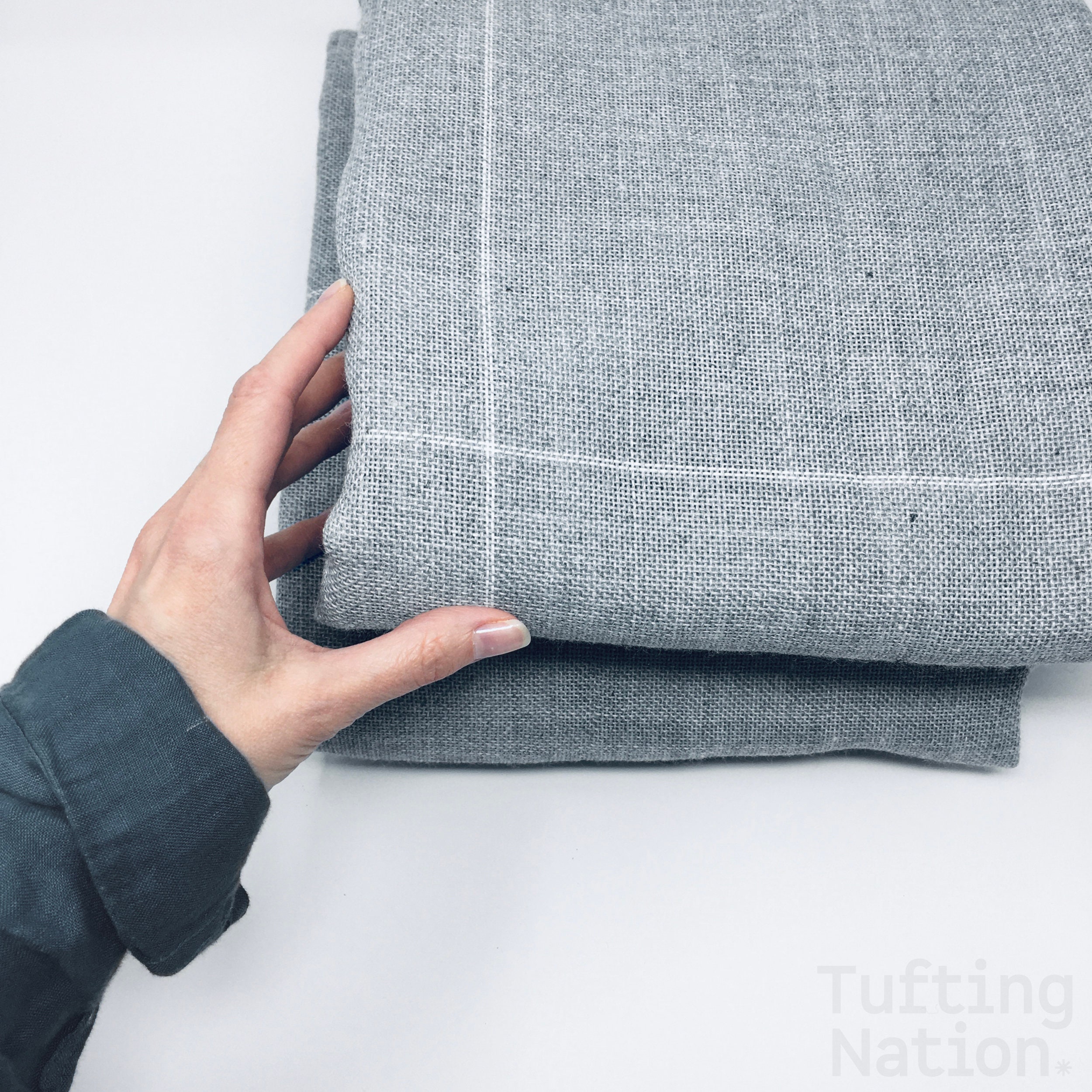 PREMIUM Rug Backing Fabric, 1/2 YARD, Rug Tufting Canvas, Tufting