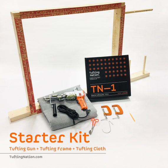 Tufting Starter Kit Including Tufting Machine, Tufting Frame and Tufting  Cloth, Rug Tufting Kit for Beginner, Tufting Gun Starter Kit Canada 