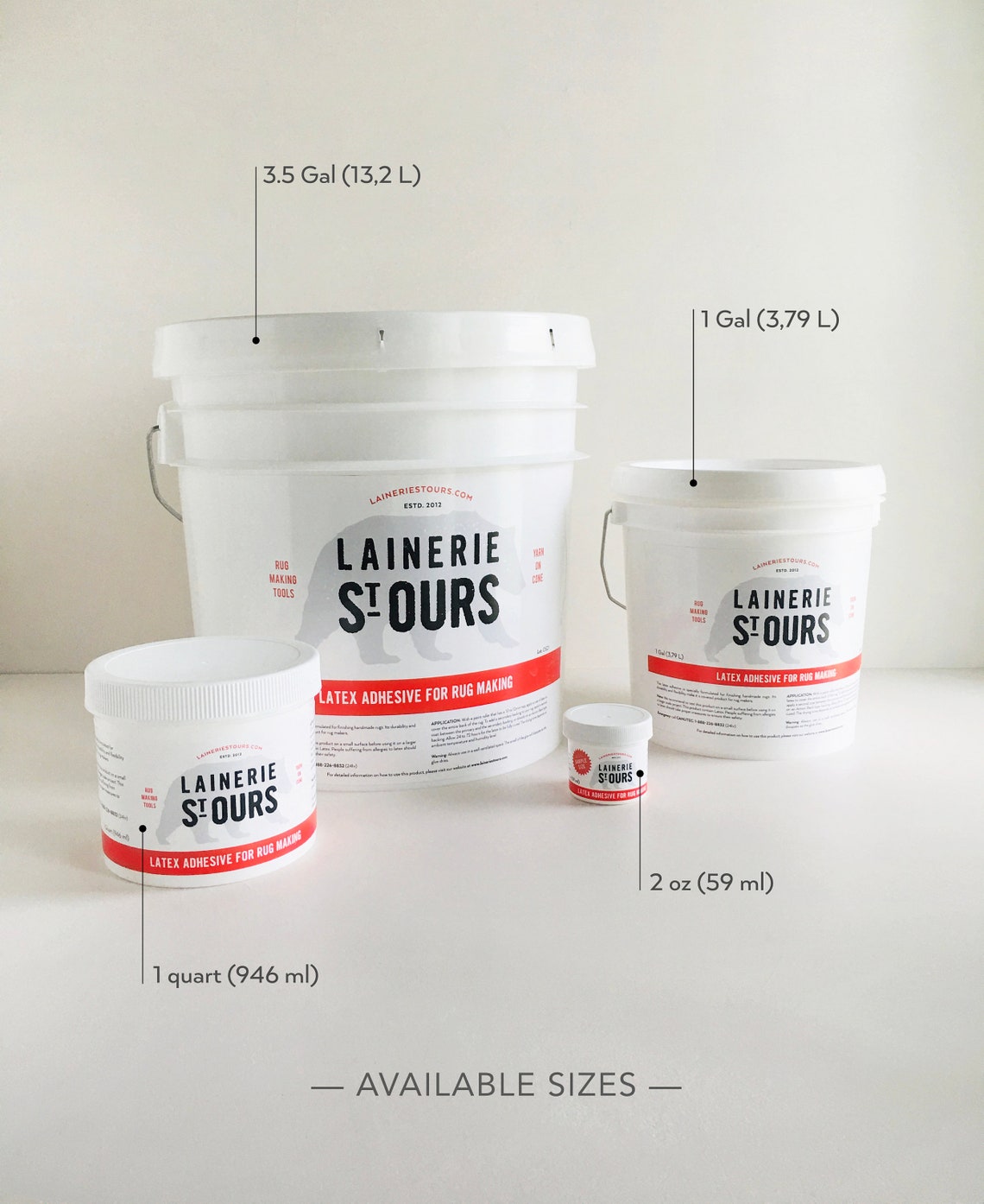 Adhesive for Rug Tufting Latex Glue for Rug Making 1 GAL Etsy