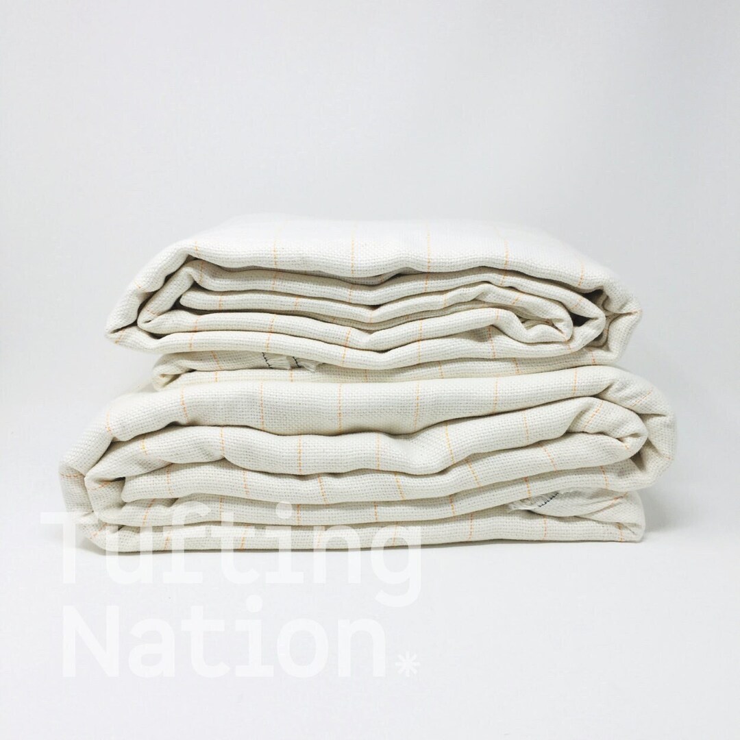 Monks Cloth, Primary Rug Tufting Fabric, 1/2 YARD Rug Tufting Canvas, Monks Cloth Canada, Rug