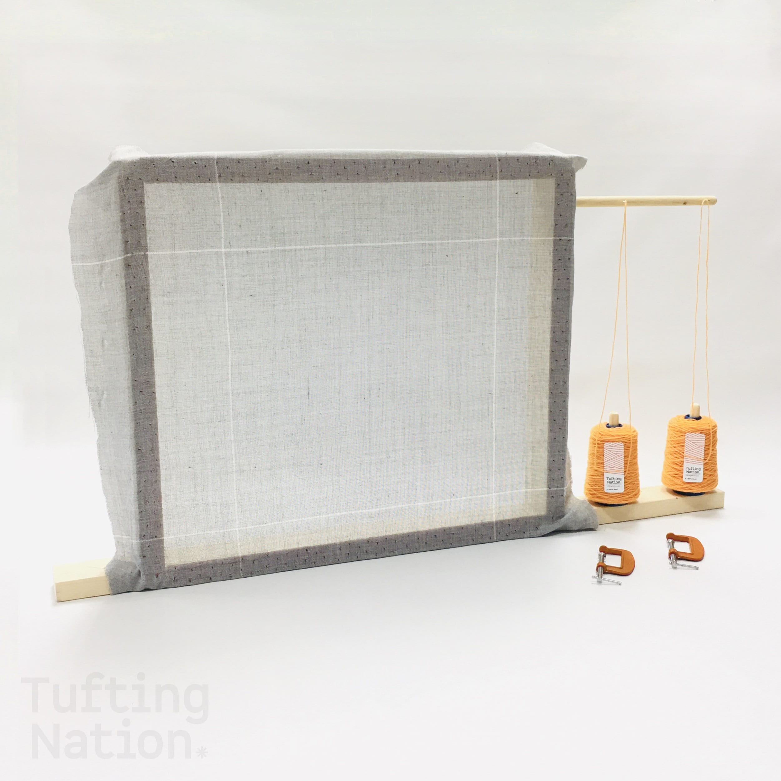 NODOCA 53" Aluminum Tufting Frame With Fixed Spikes - Rug Making Frame For Beginners, Tufting Cloth Stand (135cm) - View #10