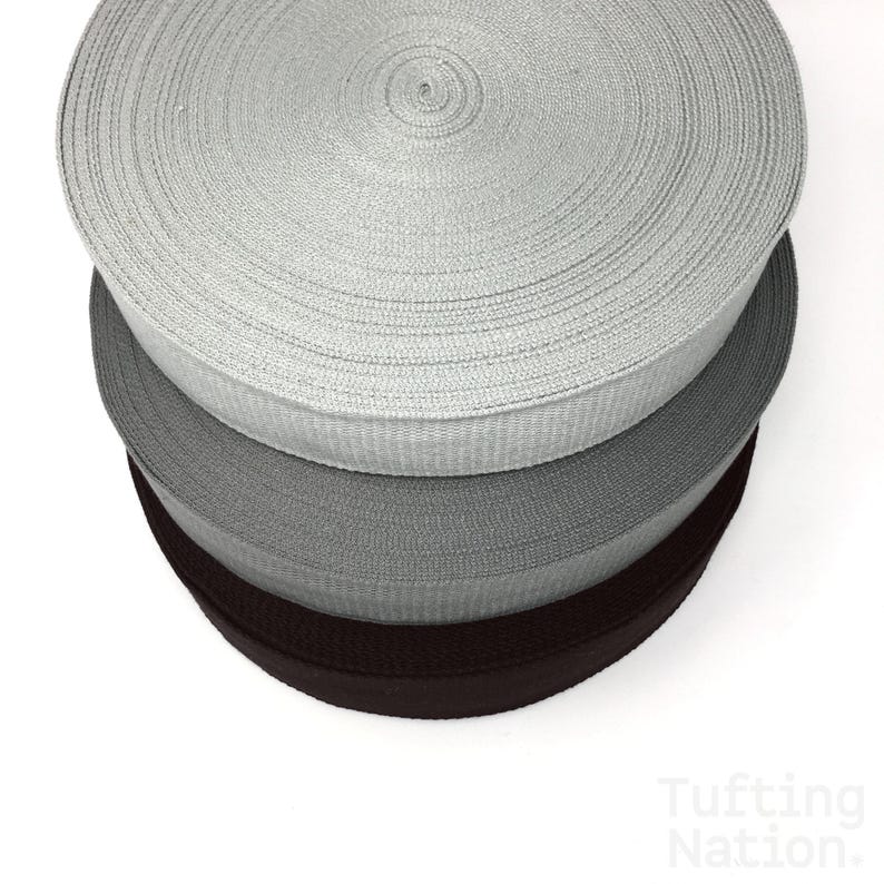 Carpet Binding Tape for Rug Finishing, LARGE Rug Binding Tape, 2in Wide, 1 YARD Rug Tufting Tape, Carpet Edge Binding Tape for Area Rugs bild 4