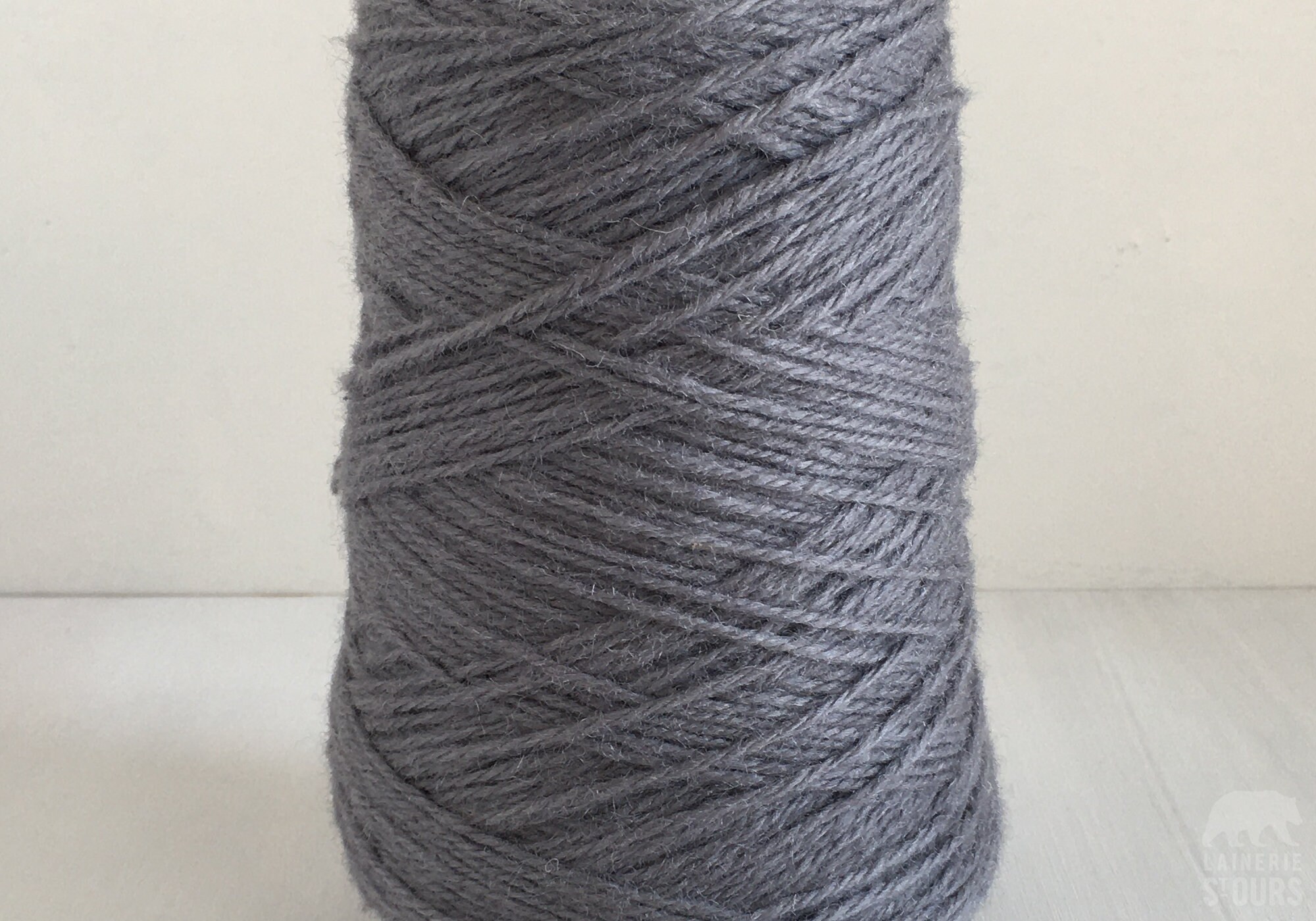 Wool Yarn for Tufting 1/2lb cone Gray Yarn Tufted Rug Yarn Etsy