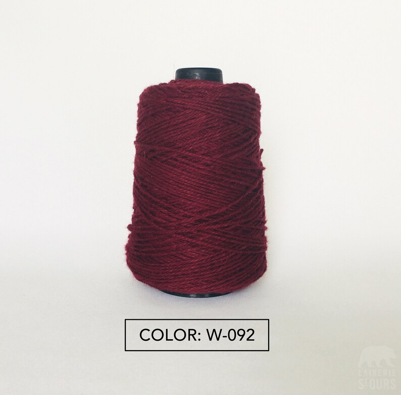 Rug Tufting Yarn 100 Wool Yarn for Weaving 1/2lb cone Etsy