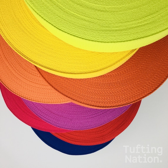 Rug Binding Tape, Carpet Binding Tape, 1.5 inch Wide, 1 YARD Carpet Twill Tape, Sturdy 100% Cotton Tape for Finishing Edges of Tufted Rugs
