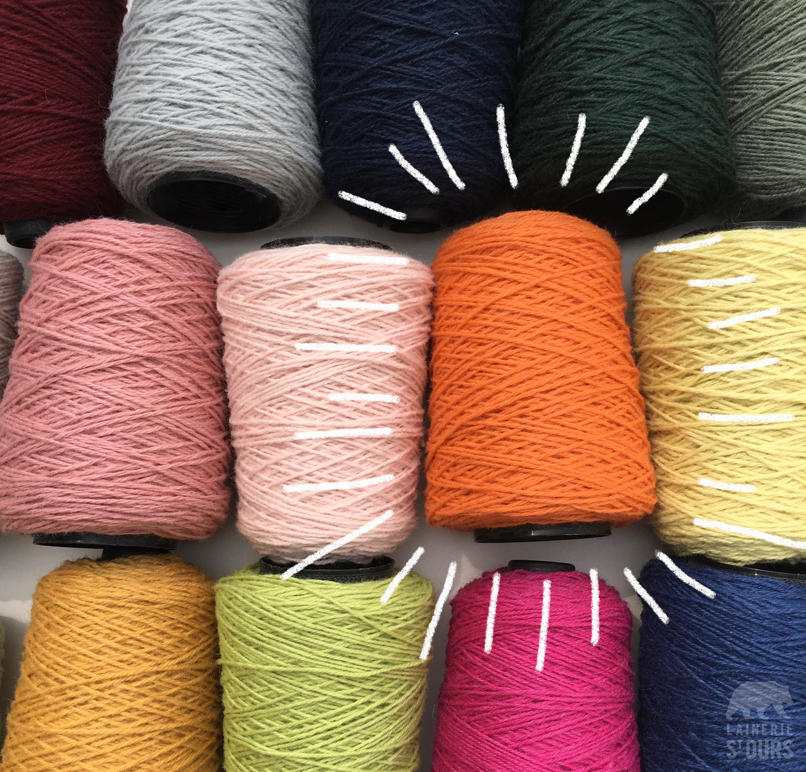 Rug Tufting Yarn 100 Wool Yarn for Tufting 1/2lb cone Etsy