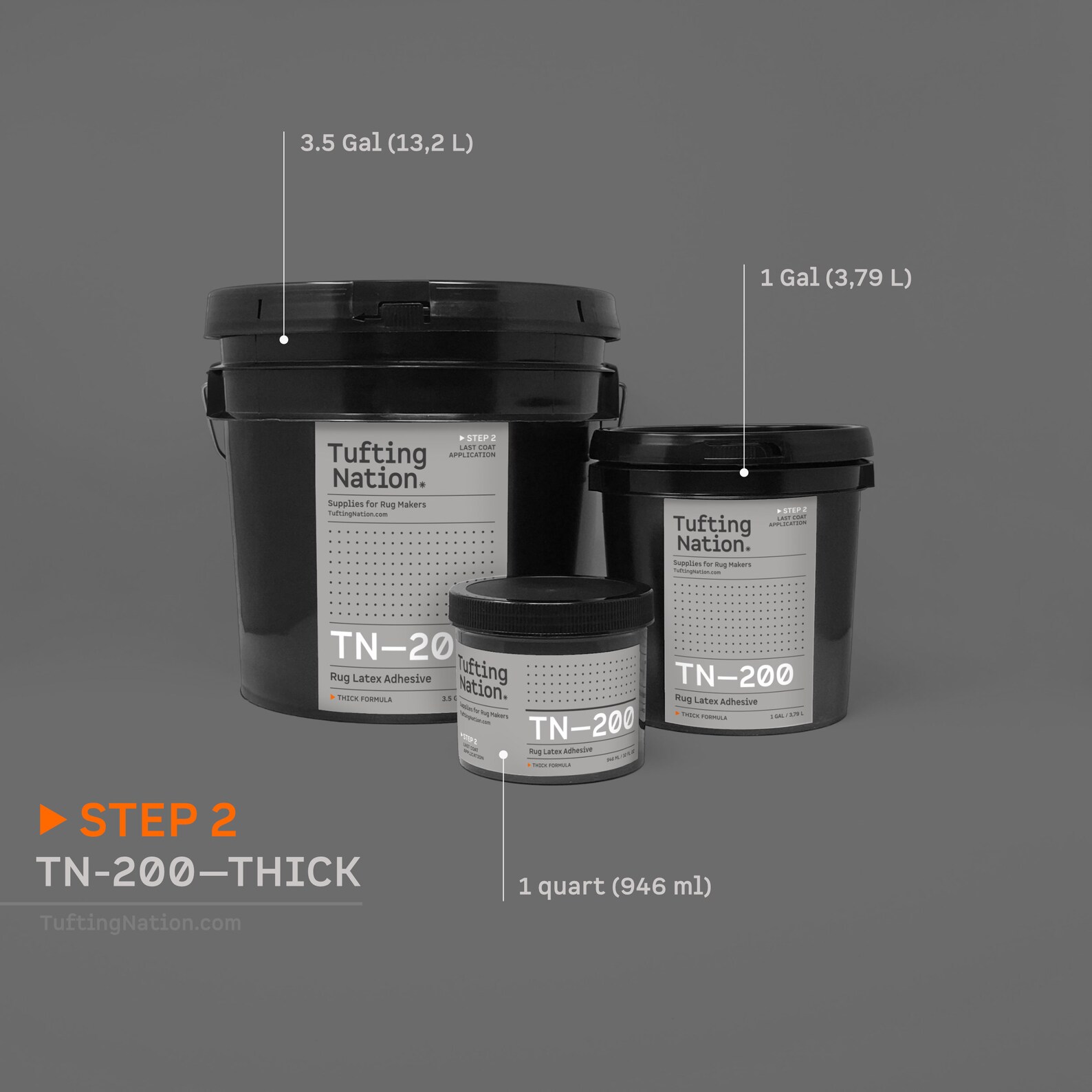 TN200 Tufting Adhesive for Rug Making 1 QUART 32 Oz Glue Etsy