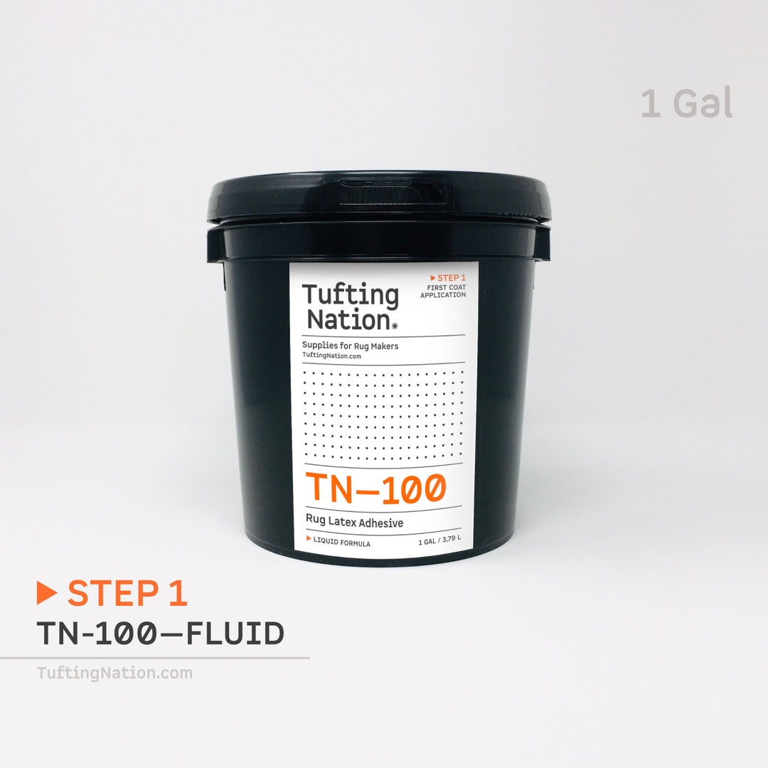 #1132 Synthetic Latex Custom Rug Compound 1 Gallon jug - Bond Products Inc