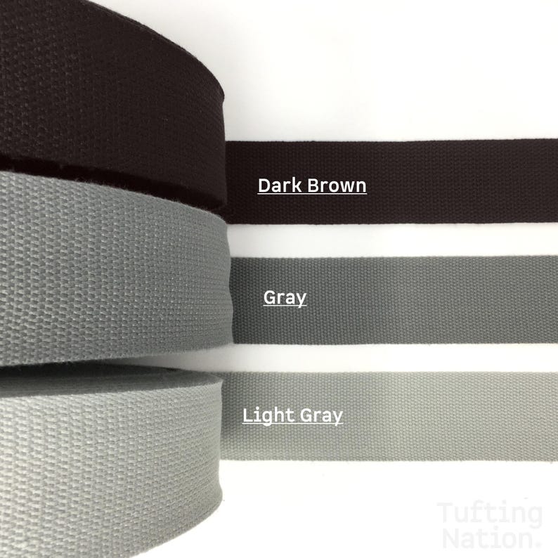 Carpet Binding Tape for Rug Finishing, LARGE Rug Binding Tape, 2in Wide, 1 YARD Rug Tufting Tape, Carpet Edge Binding Tape for Area Rugs bild 1