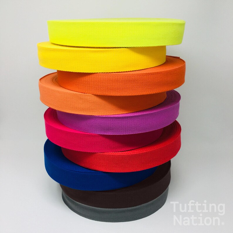 Rug Binding Tape, Carpet Binding Tape, 1.5 inch Wide, 1 YARD Carpet Twill Tape, Sturdy 100% Cotton Tape for Finishing Edges of Tufted Rugs image 4
