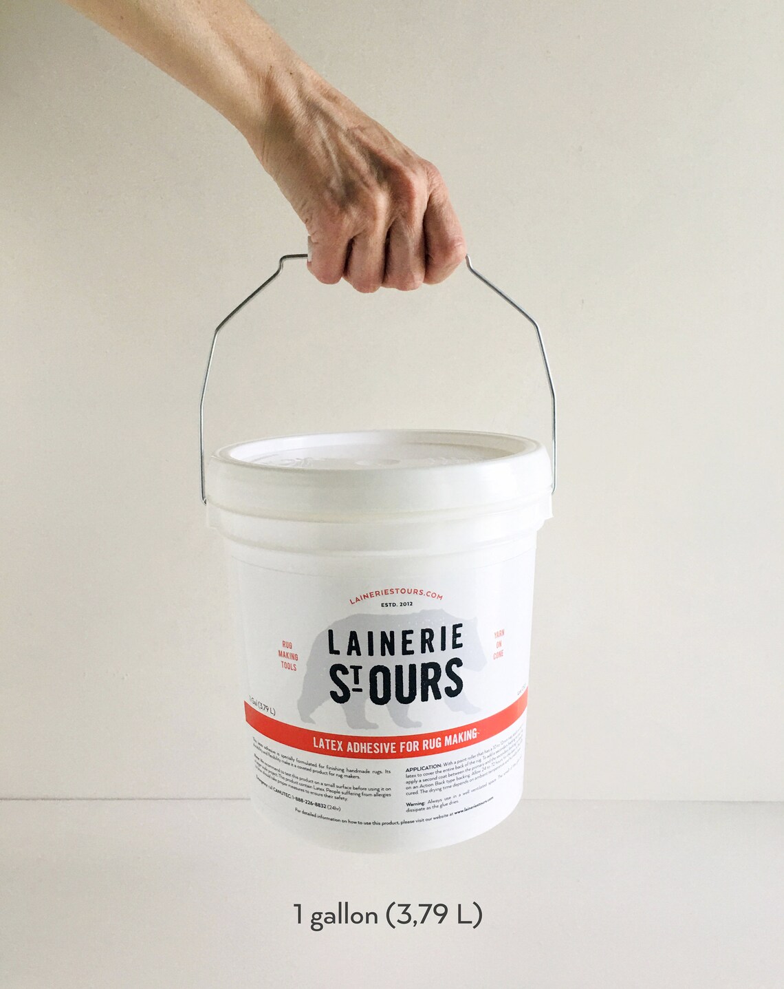 Adhesive for Rug Tufting Latex Glue for Rug Making 1 GAL Etsy