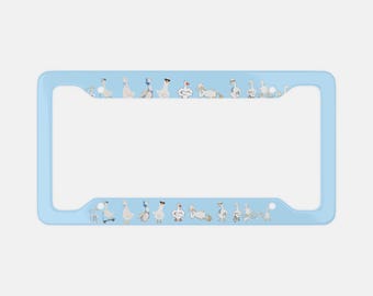 Funny Gooses License Plate Frame Car Decor Accessories