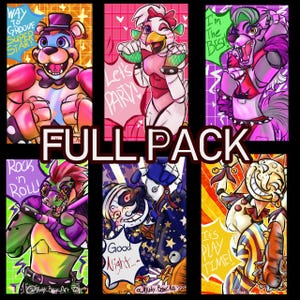 Let&#39;s Groove &#39;n Move! Glamrock Posters ( 7 Pack)