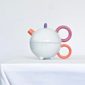 RARE & PERFECT Post Modern Arzberg Fantasia &#39;Tea for One&#39; teapot by Matteo Thun.