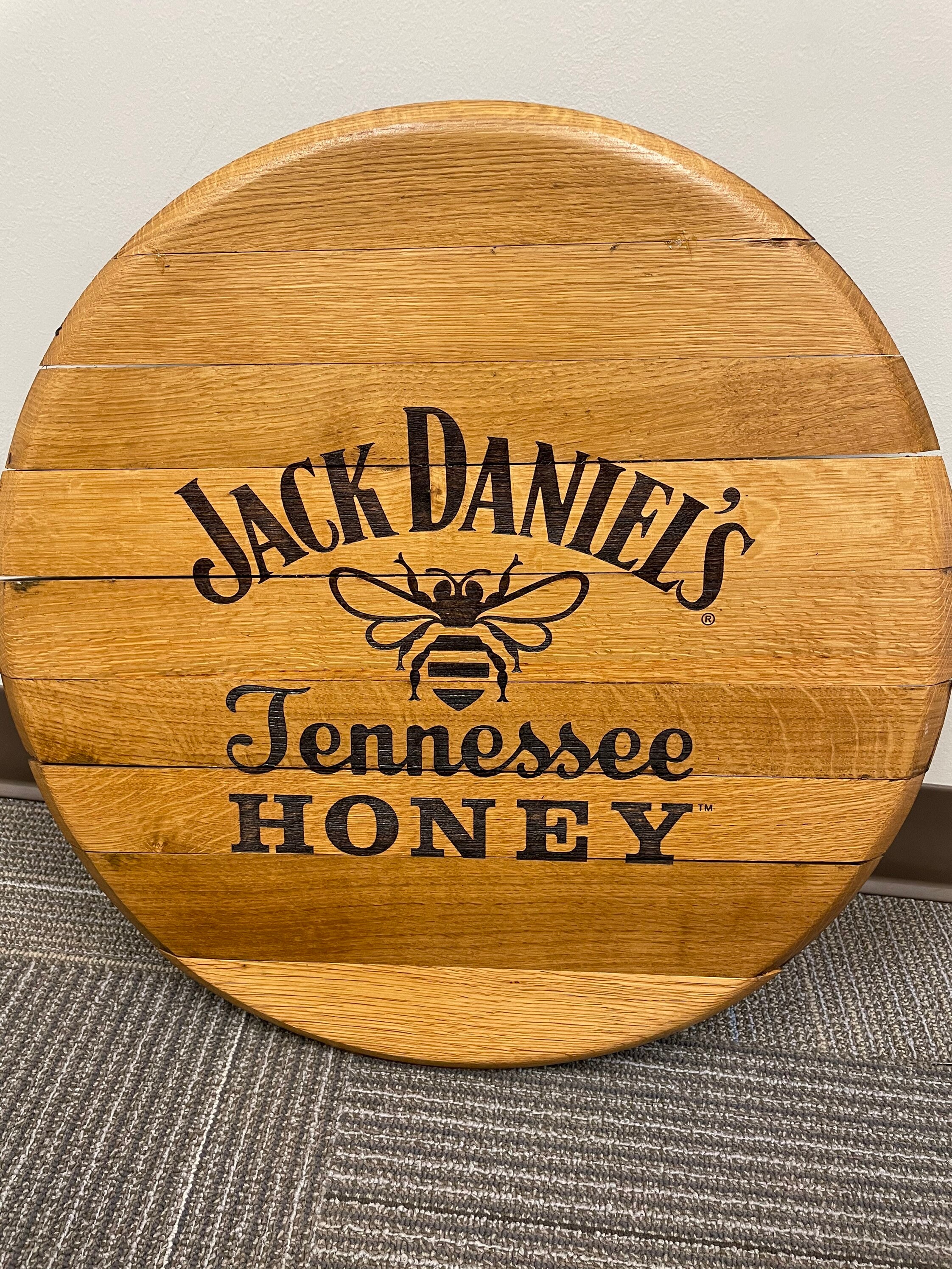 Engrave Jack Daniels Barrel Head Etsy
