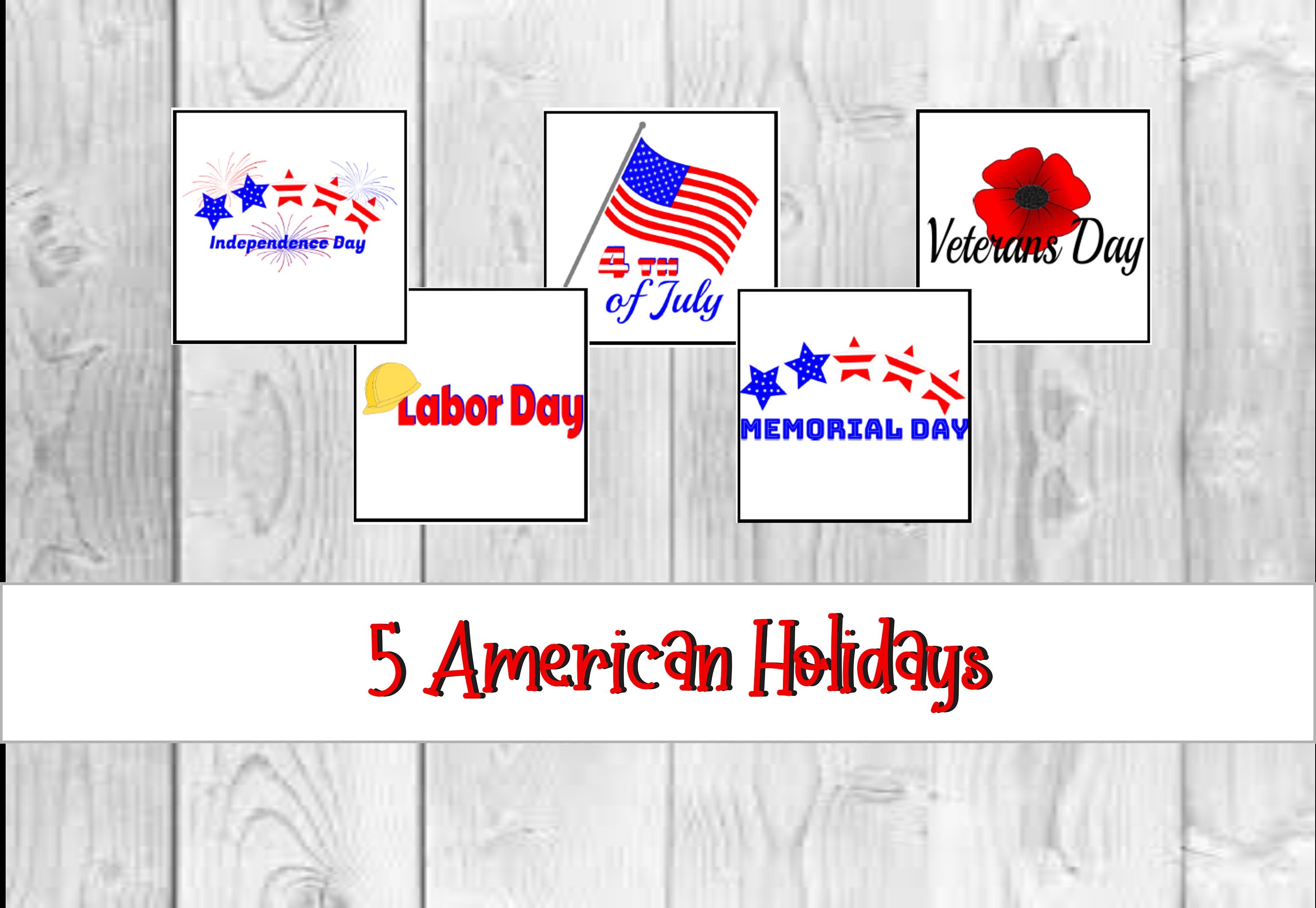 Holiday Calendar Cards/ Children's Calendar Holiday Cards/ School ...