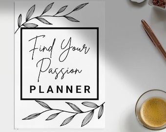 Dziennik „Znajdź swoją pasję” – do pobrania w wersji cyfrowej – plik PDF do druku – A4