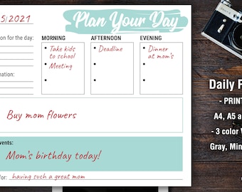 PRINTABLE Daily Planner