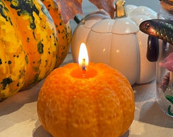 Mini Pumpkin Candles - Autumn decor
