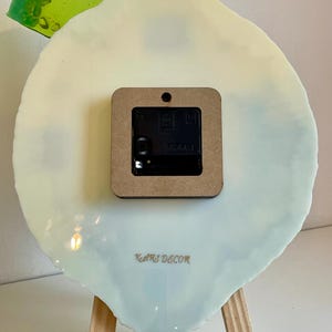 Back side of Lemon wall clock
